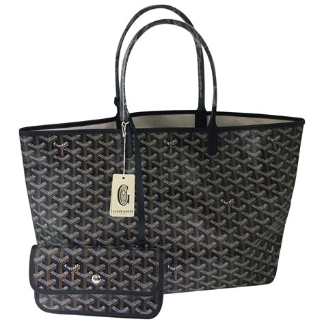 goyard saint louis pm black|goyard pm tote price.